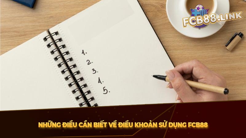 Điều khoản sử dụng FCB88 | Bảo vệ quyền lợi của người dùng Những điều cần biết về Điều khoản sử dụng Fcb88