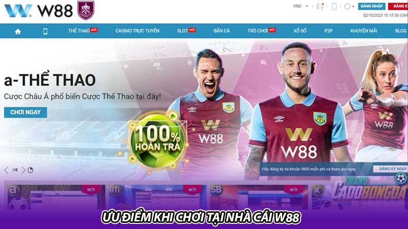 W88 - Link vào nhà cái casino W88 uy tín chính xác nhất 2024 Ưu điểm khi chơi tại nhà cái W88