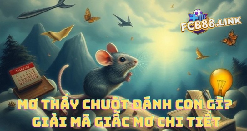 Mơ thấy chuột đánh con gì? Giải mã giấc mơ chi tiết Mơ thấy chuột đánh con gì trúng?